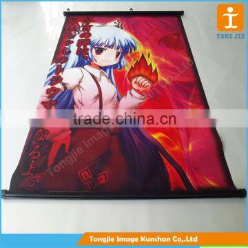 High quality polyester hanging banner