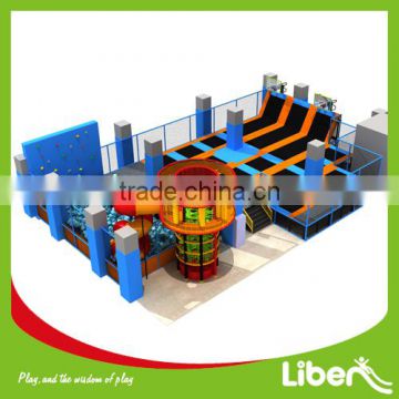 China ASTM Standard Customized Commercial Indoor Kids Amusement Trampoline