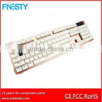 Waterproof Mechanical 7 Colors LED Backlight Gaming Keyboard photo-3