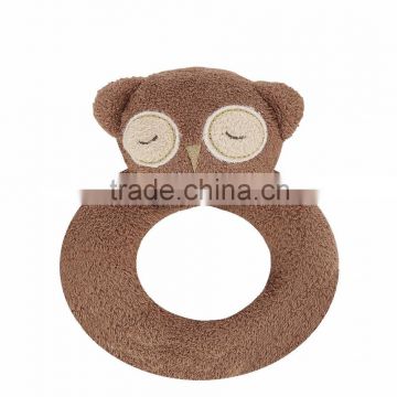 OEM and ODM new design plush baby hand bell