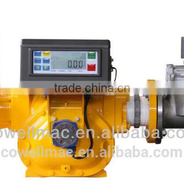 heavy fuel oil Digital PD Flow Meter with solenoid valve