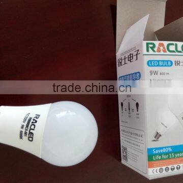High Quality A50/A60/A70 Led Bulb 5w Led Aluminum Plastic Lights photo-5