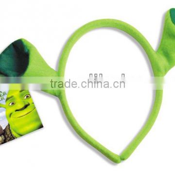 Fancy dress shrek ears shrek ear headband H-1500