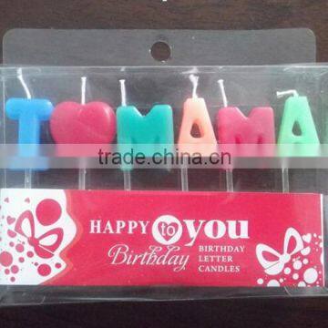 i LOVE MAMA CANDLE FOR MOTHER'S DAY