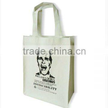 Fashion Paper Non Woven with polyester thread Printed Shopping Packing Bag