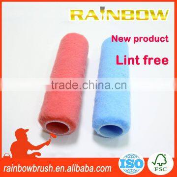 lint free polyester paint roller brush