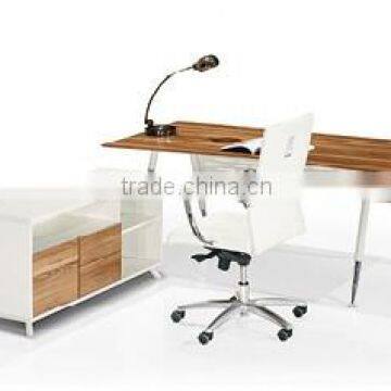 Modern walnut desk office use M02-E18C