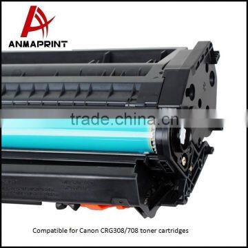 Alibaba Compatible toner Cartridge CRG-308/508/708 Laser Printer Cartridge compatible for Canon Printers