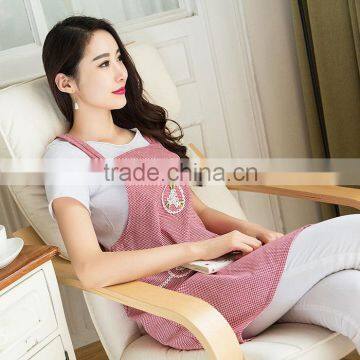 2015 Factory wholesale fashion promotion cotton apron,lovely apron