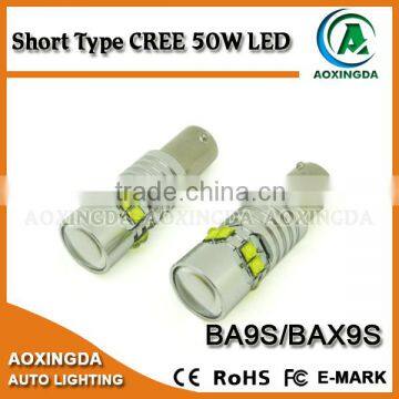 BA9S CREE XBD 50W super bright car LED bulb