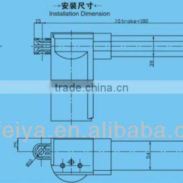 Massage Chair Parts Linear Actuator FY011B DC Motor 0~1000mm Stroke photo-5