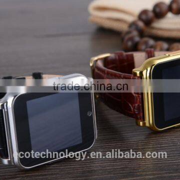 15$ W90 Bluetooth Smart Watch 6260A Men Luxury Leather Business Wristwatch Knight Full View HD photo-5