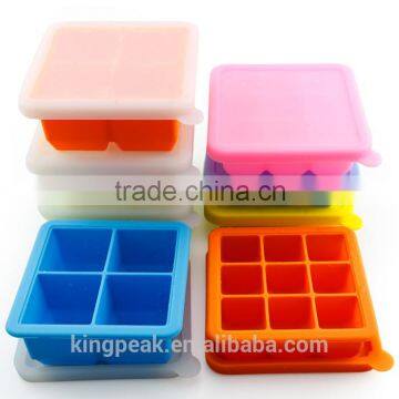 2015 Best selling Product Mini baby Food Storage Containers/compartments food storage containers/baby food freezer tray BPA free