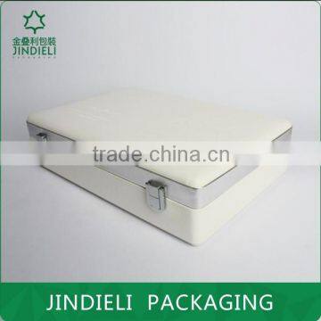 Beautiful pu cover cosmetic box design