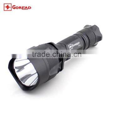Goread C12 3W high bright rechargeable LED flashlight