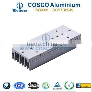 Aluminium extruded sales heatsink profile