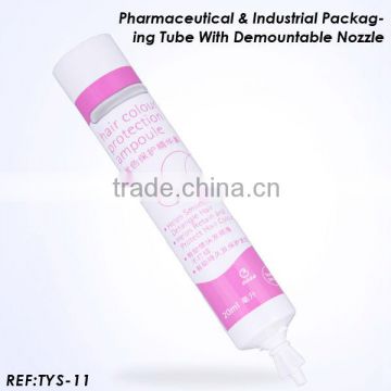 20ml Industrial & pharmaceutical cream tube packaging products with demountable nozzle