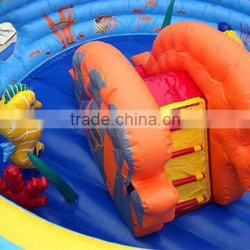 Sea World Bouncing Castle Inflatable for Toddler,fish Inflatable Jumping Castle Big Inflatable Bouncer Castle for Kids photo-4