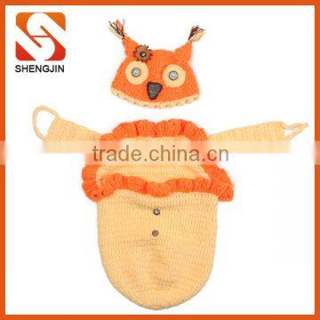 SJ-L6118 wholesale newborn knitting outfit baby crochet costumes photo props