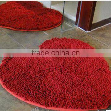 High quality comfortable polyester carpet for houseware/Hot Sale Modern Design Chenille Jacquard Carpet/ Rug Washable Antiskid