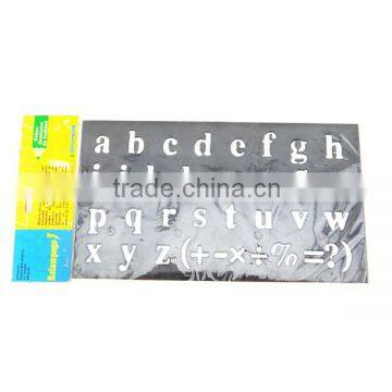 Factory OEM High Quality Plastic Letter Template Ruler