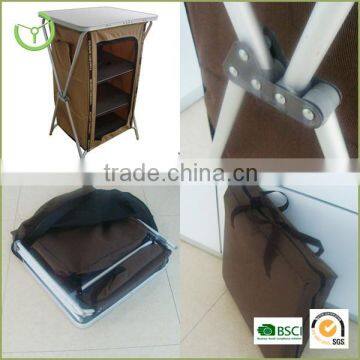 Outdoor and Indoor aluminum picnic table foldable storage box