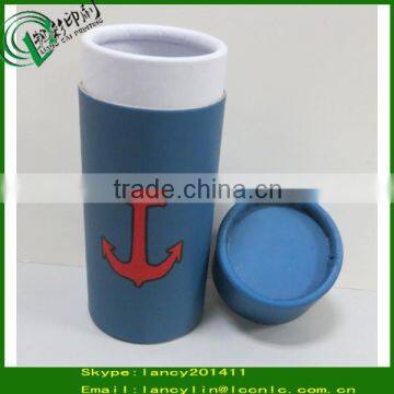 dark blue paper mailing tube poster packing paper tube art painting packing tube