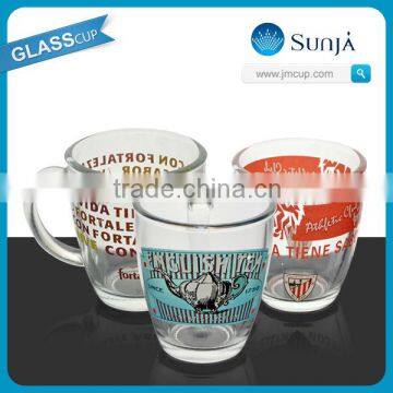 SH05 promotional glass tea cups home use tea glass cup with handle