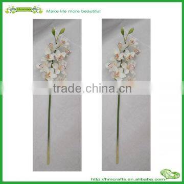 quality real touch artificial latex flowers orchid flower painting