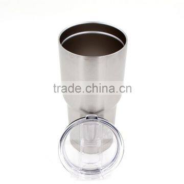FDA LFGB Quality 30oz Stainless Steel Vacuum Tumbler With AS or TRITAN Lid photo-4
