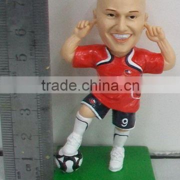 World Cup 2010 polyresin soccer action figurine