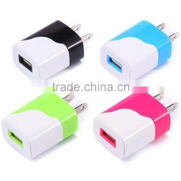 100%sales for USB AC Home Wall Power Charger Adapter US Plug For iPhone 5 4 iPod