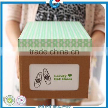 Corrugated custom cardboard shoe box,packaging shoe box printing                        
                                                                                Supplier's Choice