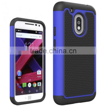 Durable ballistic TPU defender case for Motorola G4 bumper back cover