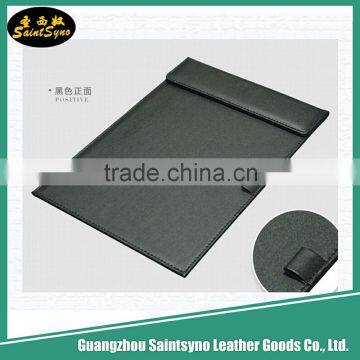 Fashionable design genuine leather file folder custom file holder leather