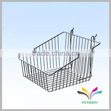 Supermarket used stainless steel wire mesh grid rack