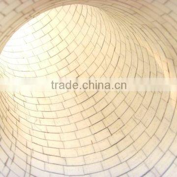 Metal smelting sand feeding alumina ceramic lined elbow