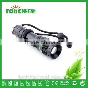 Bike Flashlight Super bright 2000 Lumen Zoomable Q5 LED Flashlight Torch Zoom High Power linterna