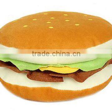 Fresh Gadgetz Soft Plush Hamburger Shape CD/DVD Storage Case Bag