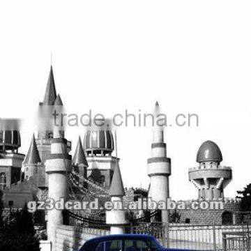 custom 3d lenticular poster hot sales car building