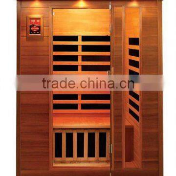 CE/ETL/ROHS approved Canadian Red Cedar Infrared Sauna for 3 Person Use