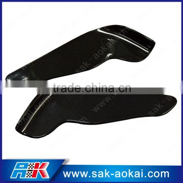 Real carbon fiber bumper lip flap fit to all cars