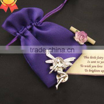 Satin Drawstring Jewelry Bag photo-2