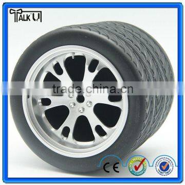 High quality novelty design office tyre pen holder/plastic pen holder