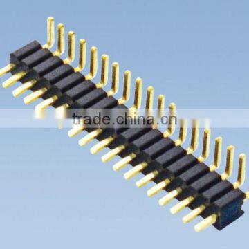 Pitch:1.0mm Single Row Right Angle Pin Header