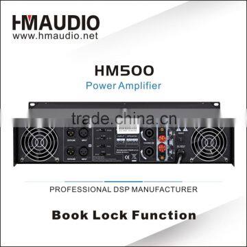 Good Quality Professional 1u Power Amplifier HM500 Made in China