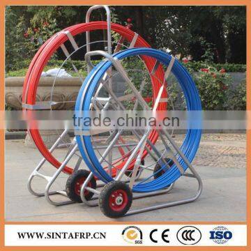 Fiberglass Flexible reinforced rodder ,Fiberglass duct rodder 300m