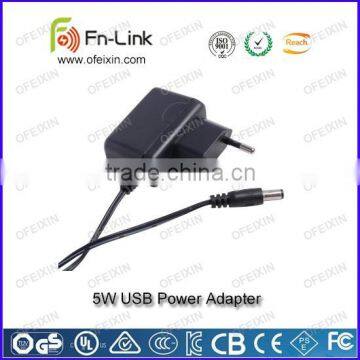 5W 5V GS POWER ADAPTER WITH CABLE