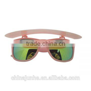 Hot Sell Colorful Sunglasses with Hat Brim