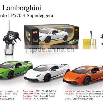 2014 Newest 4 Channel 1:18 Gallardo LP570-4 Superleggera Remote Control Car